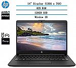 HP 14" HD Laptop (Athlon 3050U 4GB 128GB) $300