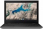 Lenovo 100e 11.6" HD Chromebook Laptop (MT8173C 4GB 16GB) $159.99