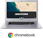 Acer Chromebook 315 15.6" FHD Touch Laptop (A4-9120C 4GB 64GB CB315-2HT-44MJ) $259.99