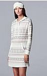 Kohl's Cardholders: Women's Simply Vera Wang Hooded Sleepshirt Set $11.79 and more