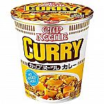 Nissin Cup Ramen Noodle Soup, Curry, 2.82 Oz (Pack of 6) $7.49