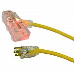 HUSKY lighted triple tap 50 ft. 12/3 Extension Cord $20