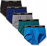 5-Pack Hanes Men's Cool Comfort Lightweight Breathable Mesh Brief $9