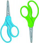 2-Pk Westcott 5” Hard Handle Kids Blunt Scissors $1.88