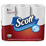 6-Pack Scott Choose-A-Sheet Paper Towels $2.75