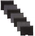 Amazon Brand - find. Men's Cotton Boxer Brief, Pack of 7, Medium $7.53 