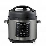 Crock-Pot Express 6-qt. Black Stainless Pressure Cooker $40