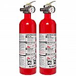 2-Pack Kidde 5-B: C Rated Disposable Fire Extinguisher $20