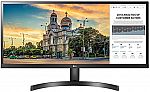 LG 29" 29WK500-P FHD LED IPS LCD Dual HDMI UltraWide Monitor $190