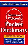 Merriam-Webster's Pocket Dictionary (Paperback) $2.69