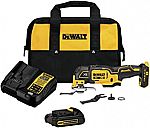 DEWALT 20V MAX XR Oscillating Tool Kit, 3-Speed (DCS356C1) $99