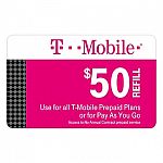 Target - $5 Off $50 Prepaid Phone Card