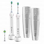 2-pk Oral-B Advanced Clean Power Rechargeable Electric Toothbrushes $65
