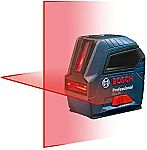Bosch Self-Leveling Cross-Line Laser Level GLL 55 $96
