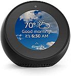 Echo Spot - Smart Alarm Clock with Alexa $50 (Save $80)