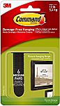 6-Pairs Command Picture Hanging Strips (Medium, Black) $3