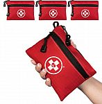 3-Count Swiss Safe First Aid Kit Pouch (64-Piece) $13