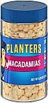Planters Salted Macadamia Nuts, 6.25 Ounce $2.90