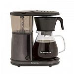Bonavita 8-Cup One-Touch Black Stainless Steel Coffee Maker $56