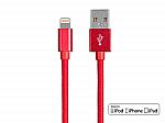 Monoprice Palette Series 6 ft Certified Lightning to USB Charge & Sync Cable (4 for $15 shipped)
