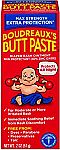 Boudreaux's Butt Paste Maximum Strength Diaper Rash Ointment 2 oz $2.79 and more