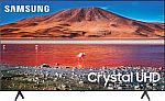 SAMSUNG 55" Class 4K Crystal UHD (2160P) LED Smart TV $398