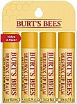 4-Count Burt's Bees 100% Natural Moisturizing Lip Balm, $2.45