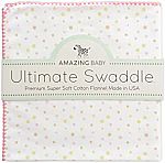 Amazing Baby Ultimate Swaddle XL Receiving Blanket (Made in USA) $7.87 (50% Off)