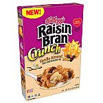 Kellogg's Raisin Bran, Vanilla Almond, 15.8oz Box $2.19
