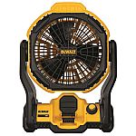 DEWALT 20V MAX 11" Cordless Jobsite Fan + 3ah Battery and Charger $79