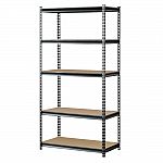 Muscle Rack 72" 5-Shelf Z-Beam Boltless Steel Shelving Unit $43.50