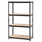 Edsal 4-tier 18x36x60 Steel Shelving Unit $40