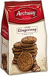 12-oz Archway Crispy Gingersnap Cookies $1.50