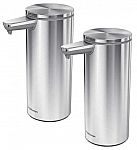 Simplehuman Rechargeable Sensor Soap Dispenser, 2-pack $80 