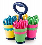 Westcott School Scissor Caddy & 24 Kids Scissors $13.93