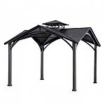 Mayflower 12' X 12' Steel Top 2-Tier Outdoor Gazebo $981