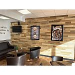 10 sq ft Timberchic 4-in x 1-ft River Planks Fir Reclaimed wood Wall Plank $75 (Today Only)