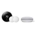 3rd Gen Nest Learning Thermostat + 2 Temperature Sensors + Home Mini $228