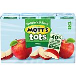 Mott's For Tots Apple, 6.75 fl.oz/Box, 8 Count (Pack of 4) $4.16