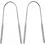 2-Pack Surgical Grade Stainless Steel Tongue Scraper Cleaner $2.66