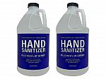 2-Pk 64oz 80% Alcohol Antiseptic Hand Sanitize $30