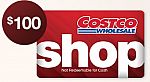 COSTCO - Get $100 Gift Card with $500 Purchase