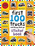 First 100 Stickers: Trucks and Things That Go: Sticker Book (Paperback) $4 (Reg. $10)