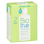 2-Pack 10oz Bausch + Lomb Biotrue Soft Contact Lens Multi-Purpose Solution $5.99 and more