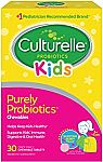 60 Ct Culturelle Kids Chewable Daily Probiotic $17 and more
