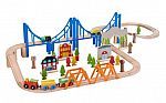 Spark Create Imagine 75-Pc. Kids' Wooden Train Play Set $14.82 and more