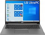 LG Ultra PC 17" 2560 x 1600 (Retina) Laptop (i5-10210U 16GB 512GB SSD GTX 1650 4.3lbs) $999