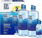 Renu Advanced Formula Multi-Purpose Solution, 16oz 2-Pk + 2oz Travel Pack $10