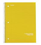 Staples 8" x 10.5" Poly 1-Subject College-Ruled Notebook $0.75 and more