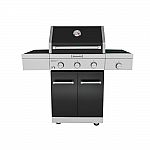 KitchenAid 3-Burner Propane Gas Grill with Ceramic Sear Side Burner (5 colors) $399 and more